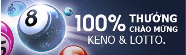 M88 khuyến mãi: 100% tại Keno & Lotto cho thành viên mới
