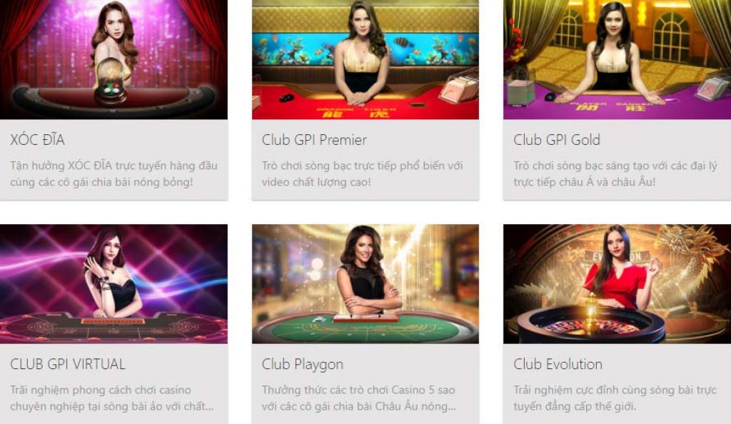 Sảnh casino trực tuyến VN88